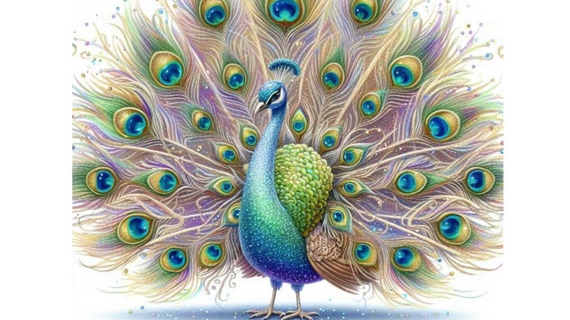 10 Mesmerizing Designs Featuring a 3D Peacock