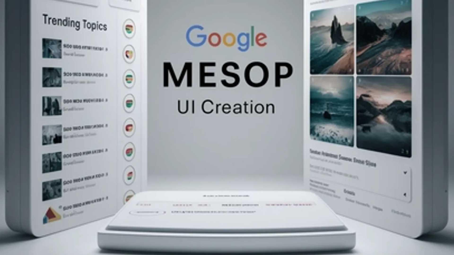 Discover the Power of Google Mesop UI Creation