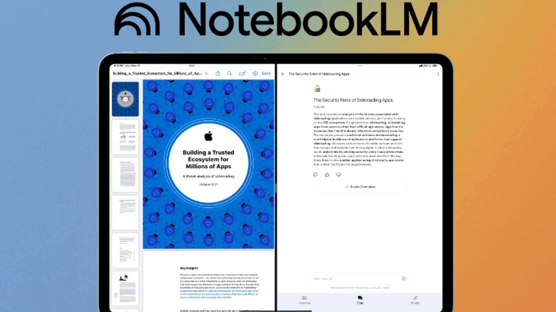 Elevate Your Research Game with NotebookLM by Google for iOS