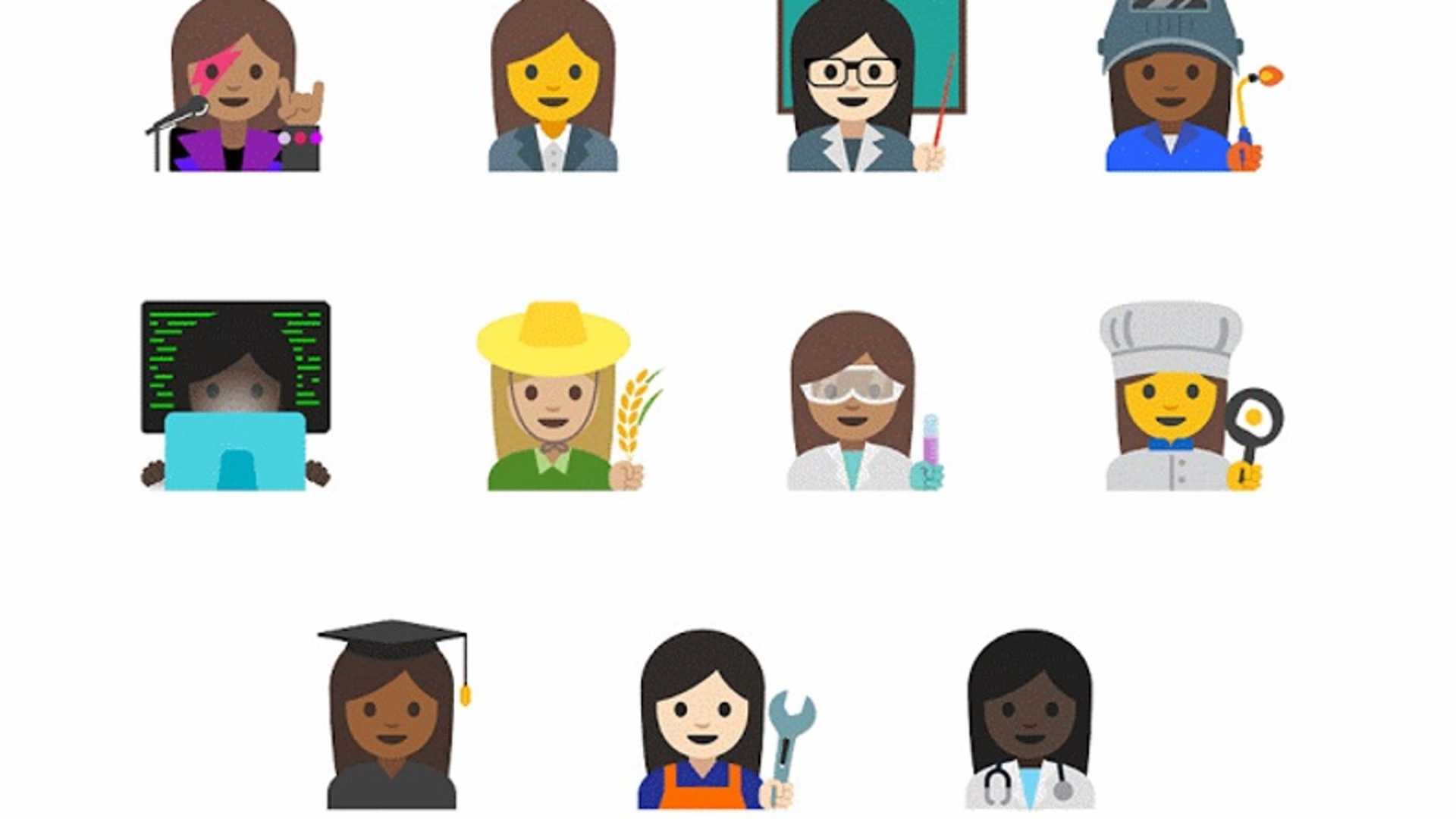 Google's Groundbreaking Female Emoji Break Gender Barriers