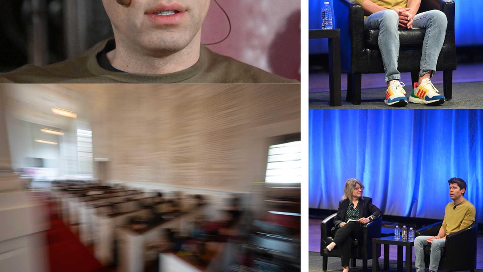 Decoding the Contrasts: Sam Altman's Dual Talks Examined