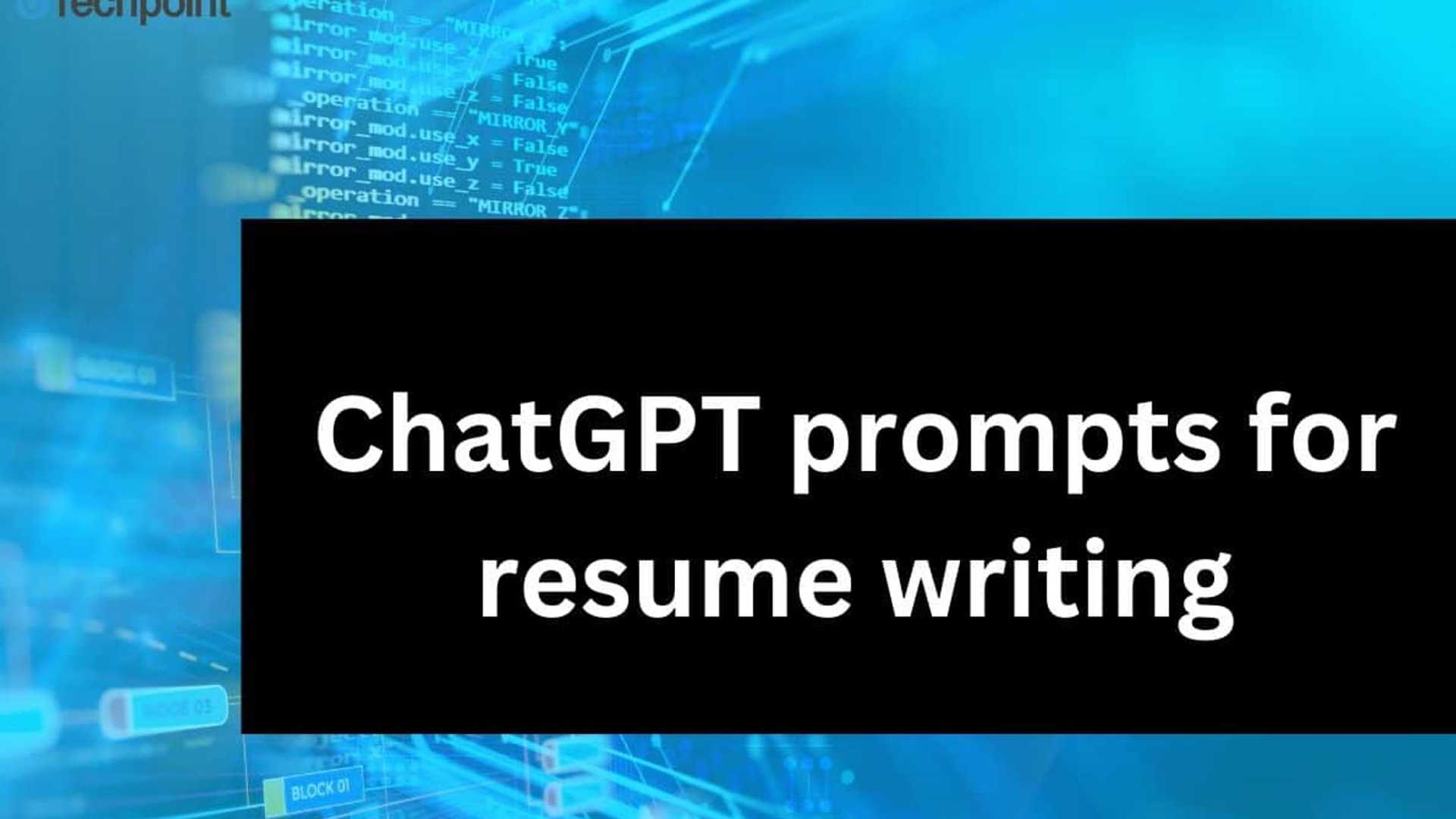 Crafting a Winning Resume with ChatGPT: The Ultimate Guide