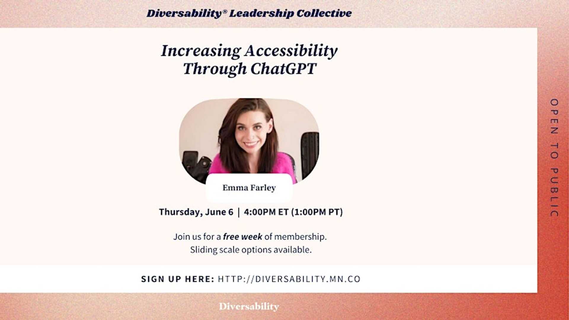 Empowering Disability Leadership Through ChatGPT Innovation - Fusion Chat