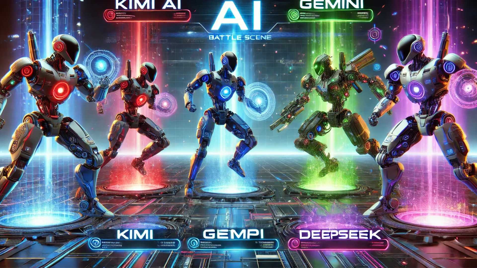 AI Showdown: Kimi AI, ChatGPT, Gemini, DeepSeek