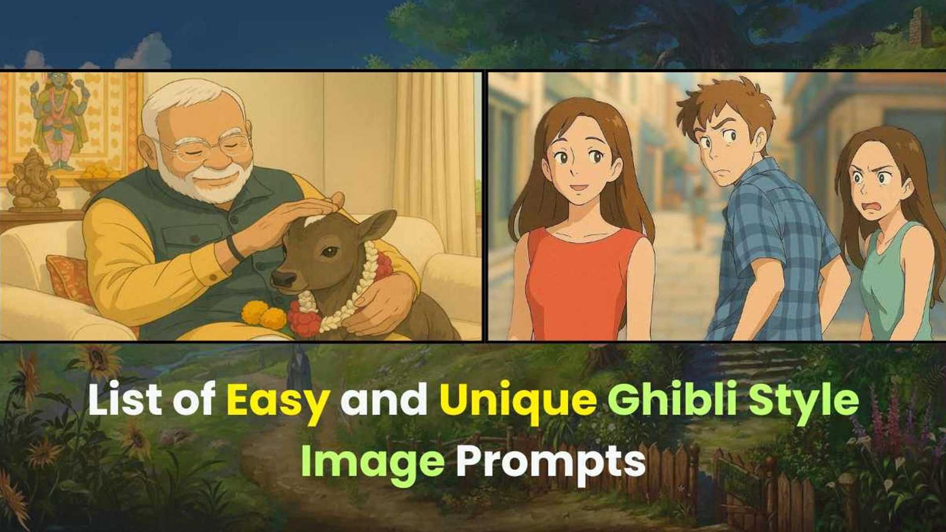 10 Captivating Ghibli Style Image Prompts You Need to Try
