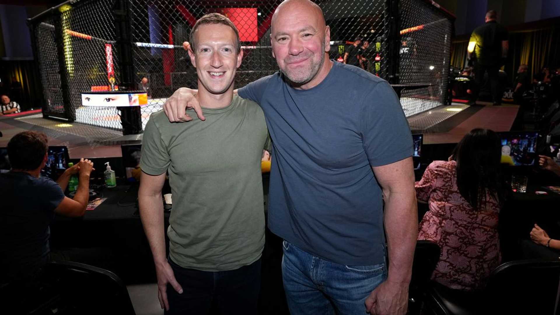 Inside Mark Zuckerberg and Dana White's Boardroom Bromance