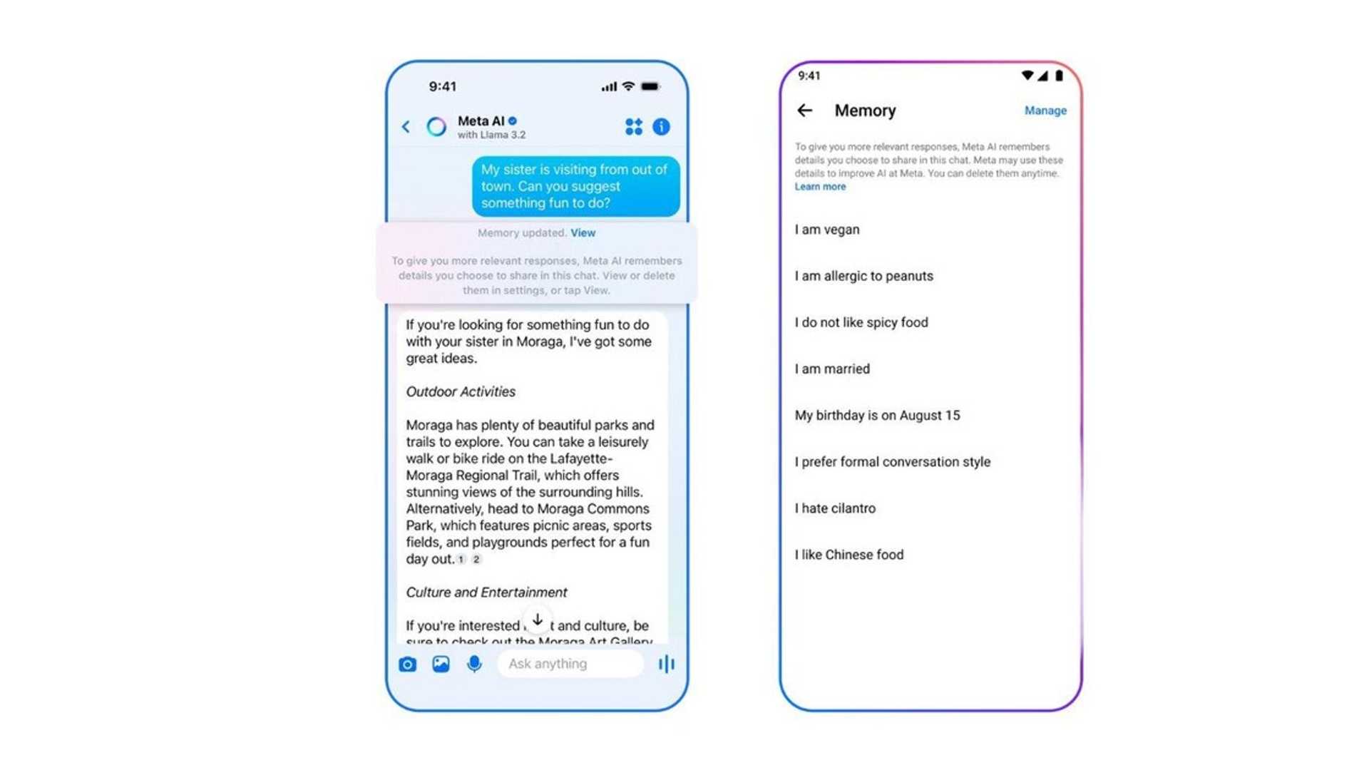 Meta AI Goes Personal: Exploring the Intersection of Memory and Social Media