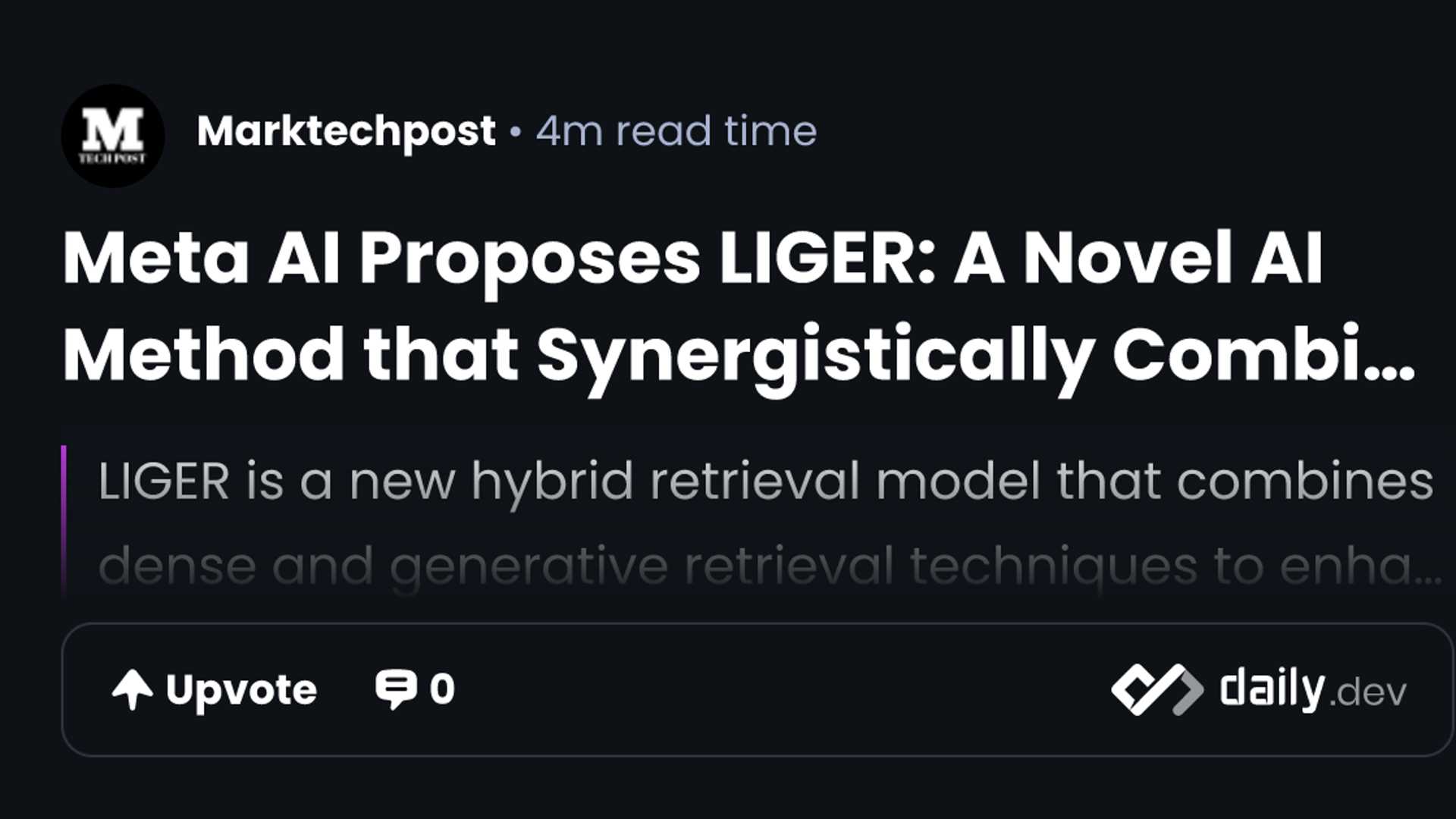 LIGER Hybrid Model: The Future of Recommendation Systems