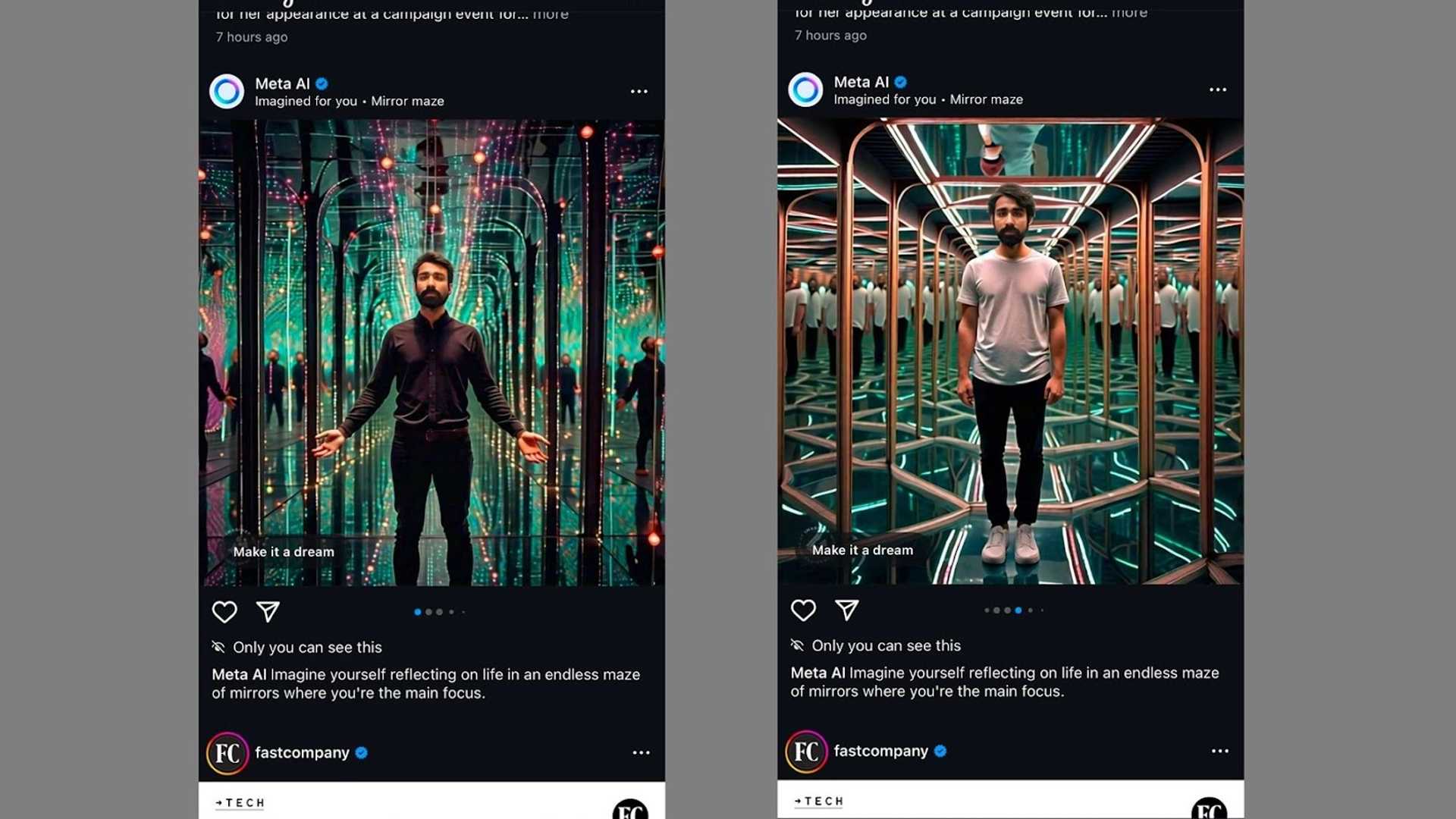Unmasking Meta's AI: The Impact on Fake User Images