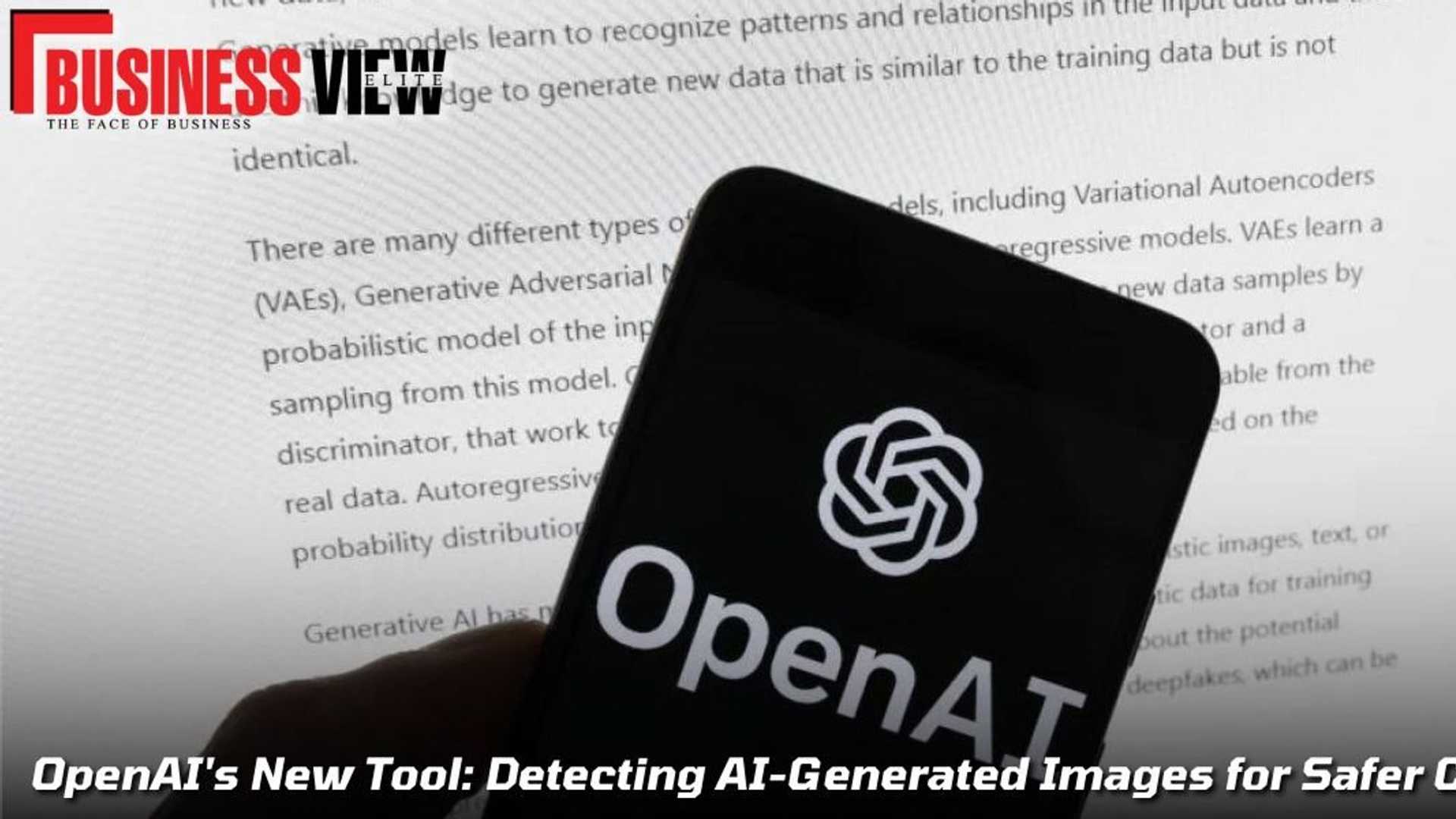 Enhancing Content Safety: OpenAI's New Image Detection Tool