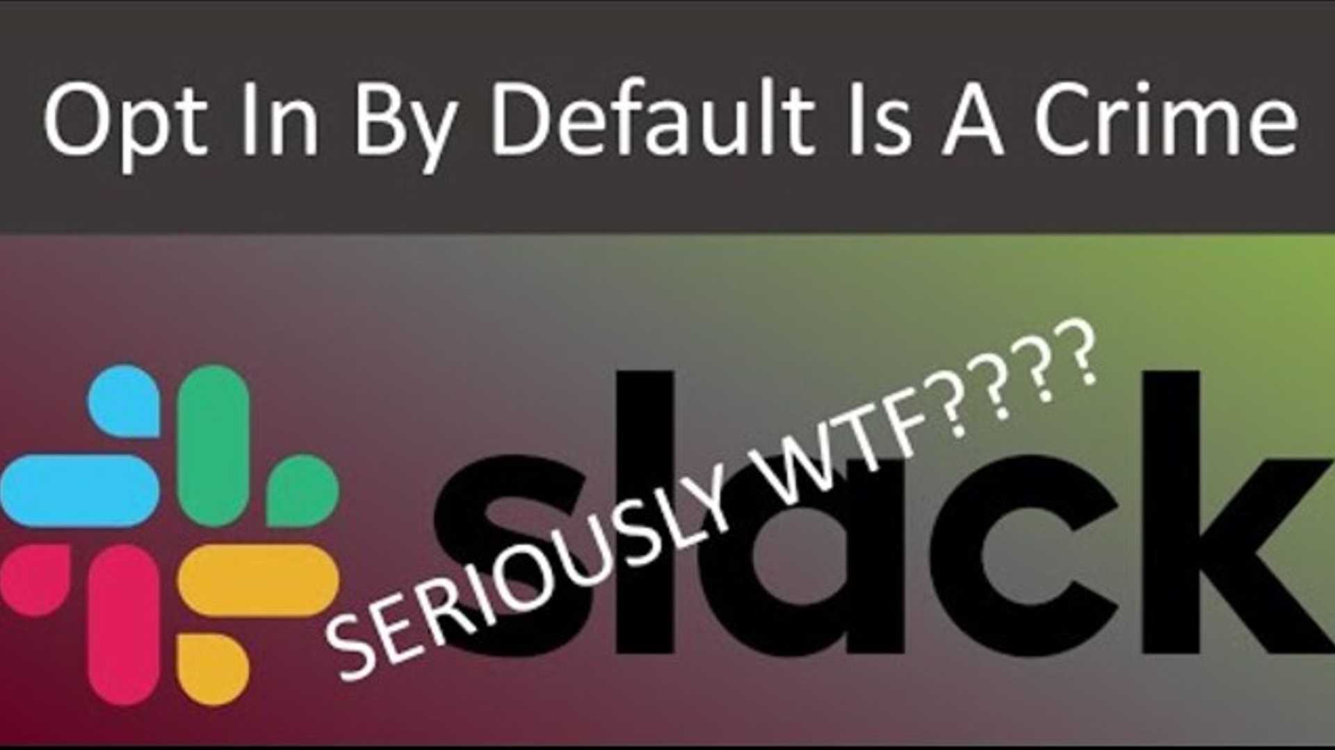 10 Alternative Titles to Opt In By Default Is A Crime...