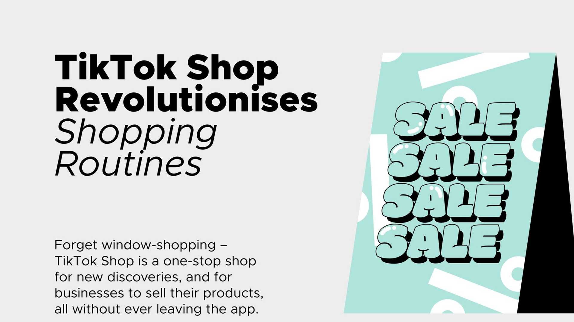 Revolutionizing Online Shopping: The Rise of TikTok Shop