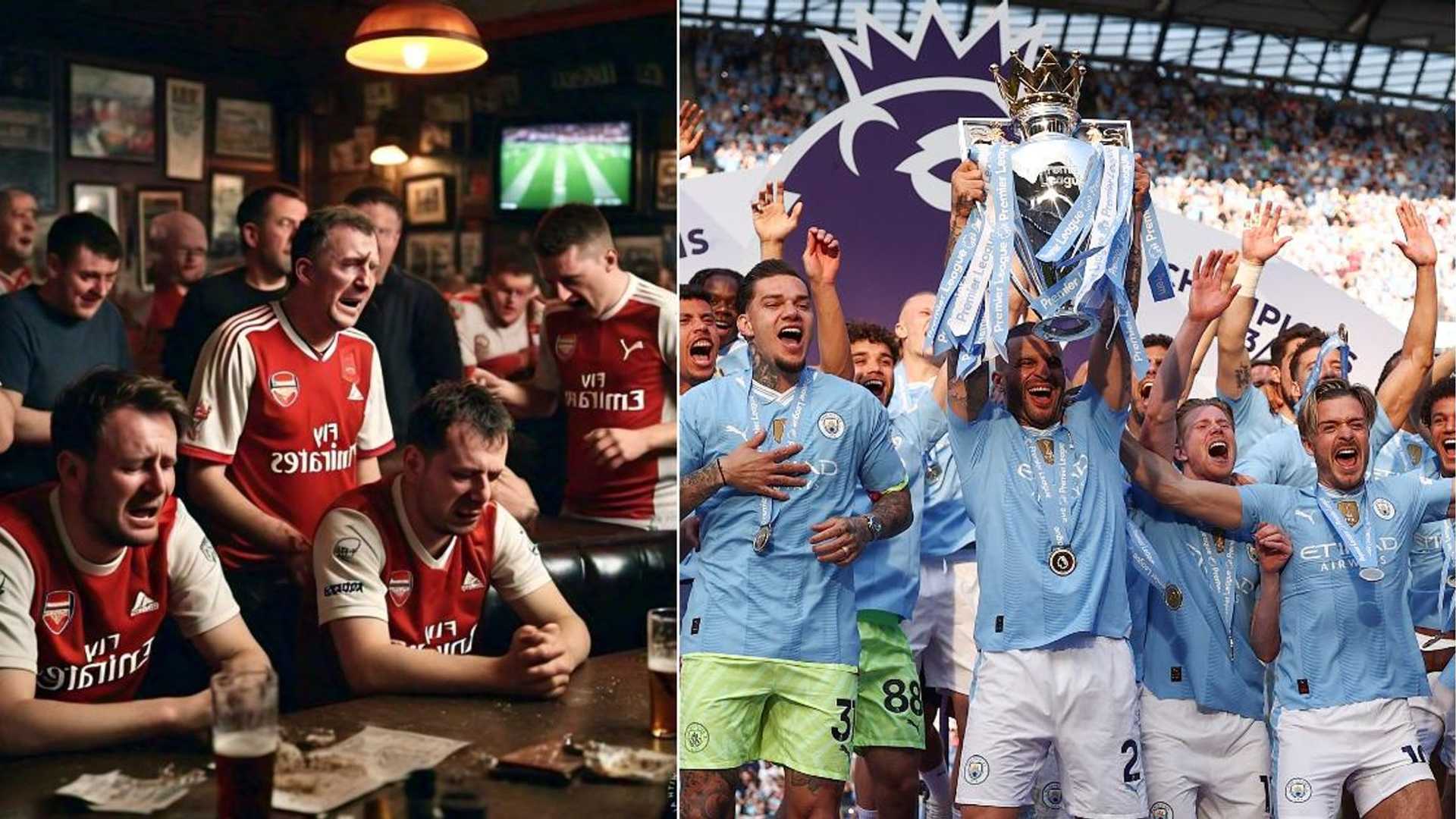 Unfortunate Loss: Arsenal Fan's Suicide After Man City EPL Triumph